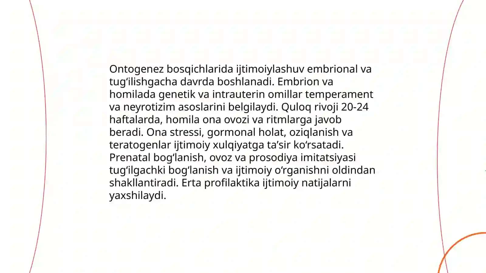 Ijtimoiylashuv va ontogenez 4