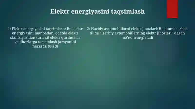 Harbiy Avtomobillarni Elektr Jihozlari 4