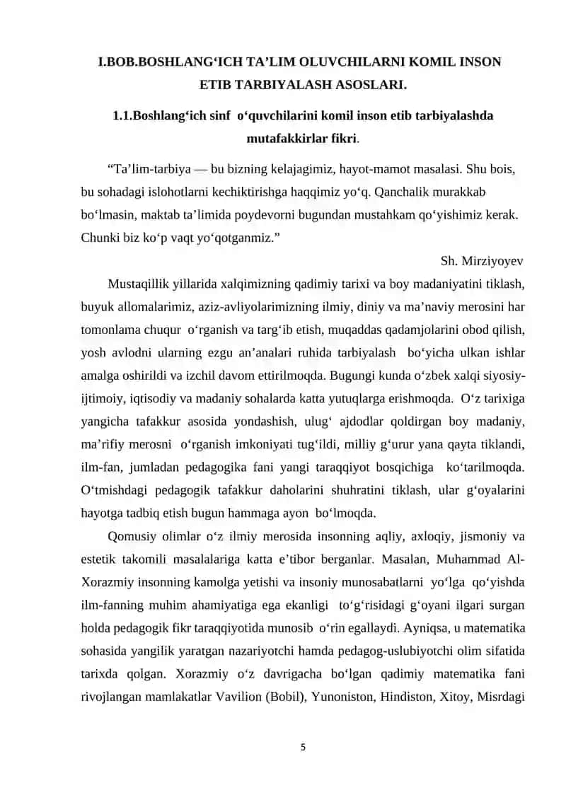 Boshlang‘ich sinf o‘quvchilarini ma’naviy-axloqiy, estetik va jismoniy jihatdan tarbiyalash asoslari 4