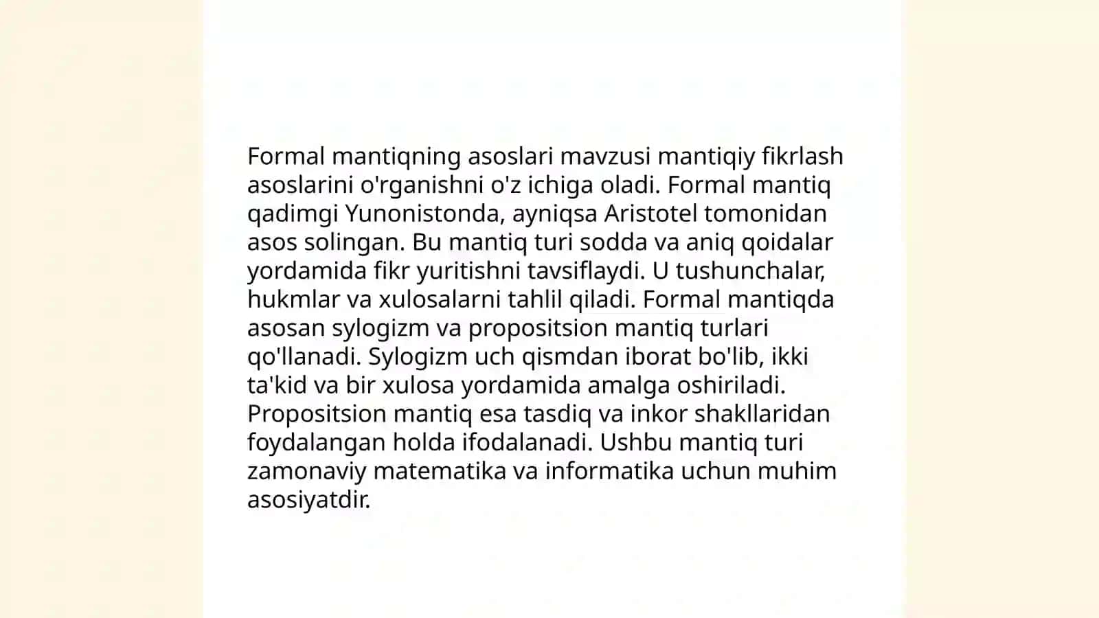 Logiyka elementleri.Pikirler hàm olardiñ berìlìw ùsullarì 4