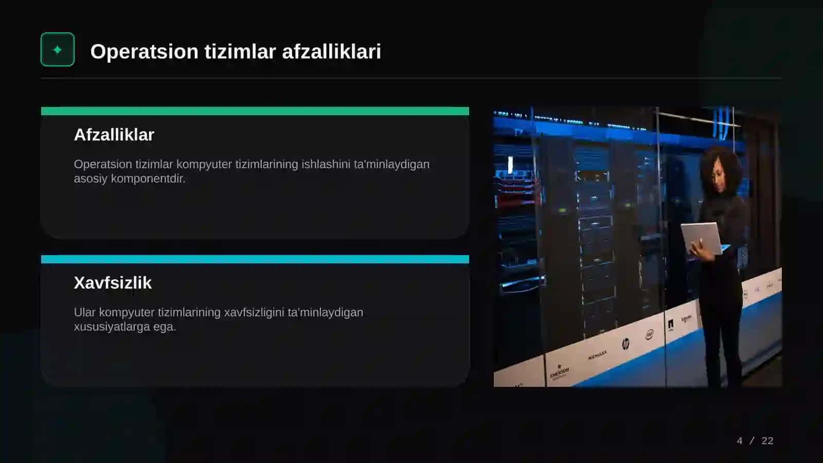 Operatsion tizimlar: Kirish 4