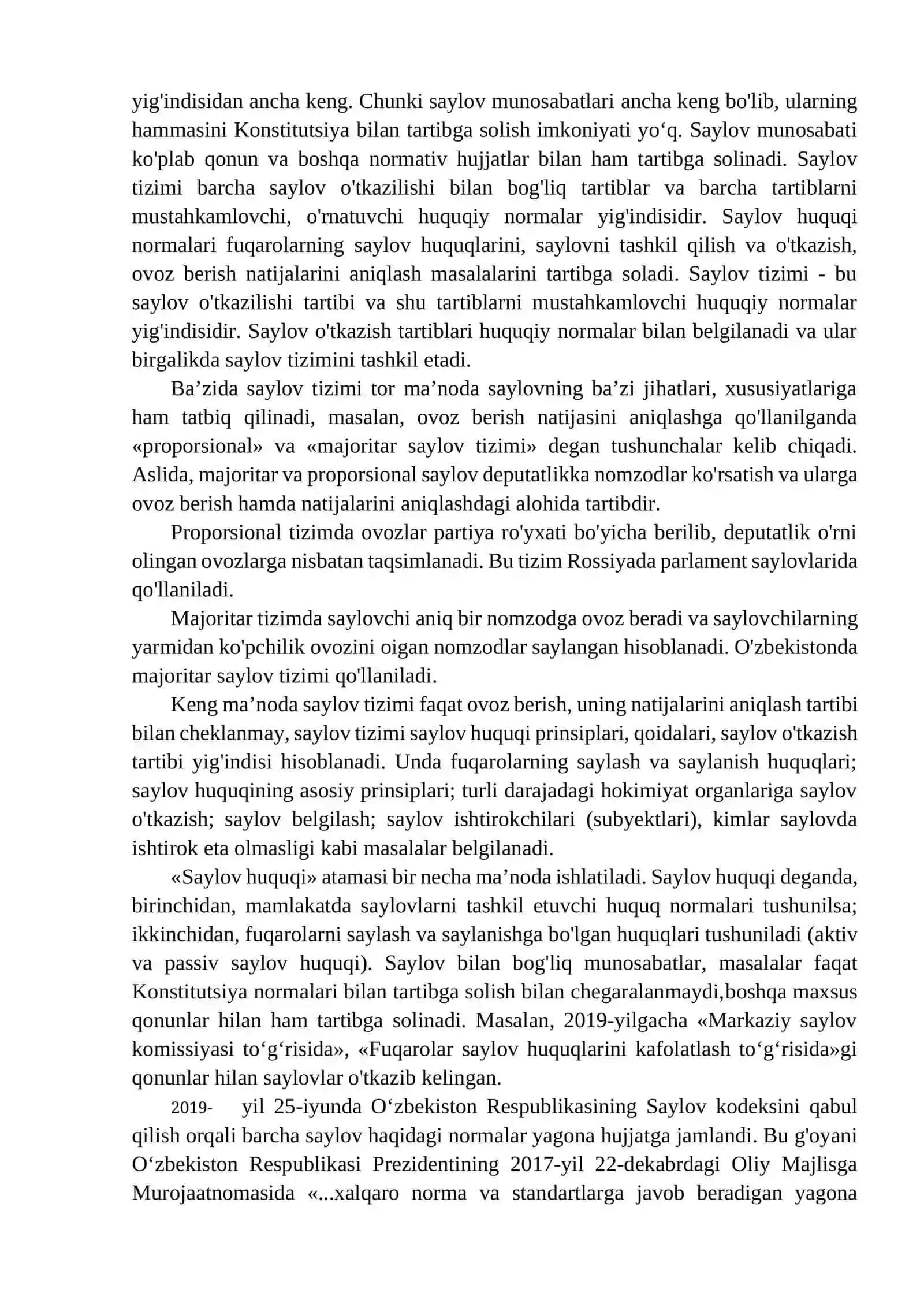 O'zbekiston Konstitutsiyasida davlat hokimiyatini amalga oshirishga doir normalar 4