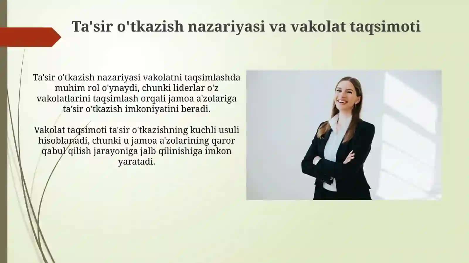 Vakolatning taqsimlanishi va muzokaralar samaradorligi 4