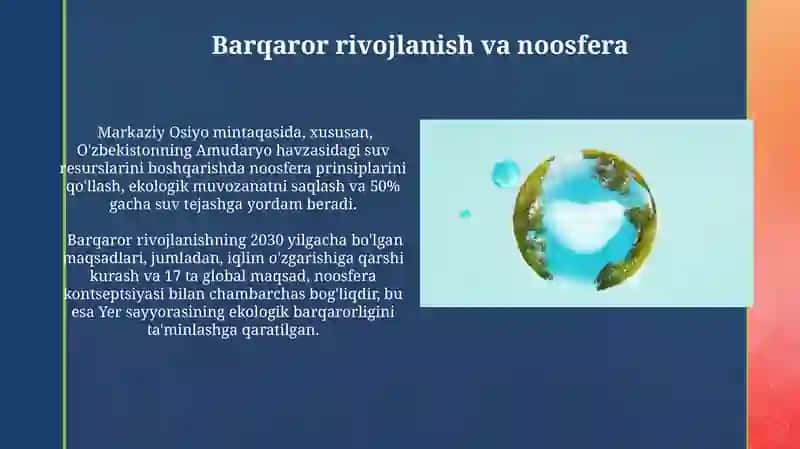 Noosfera tushunchasi va atrof muhit muhofazasi 4