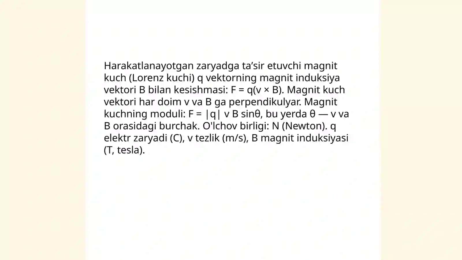 Magnit kuchlari 4