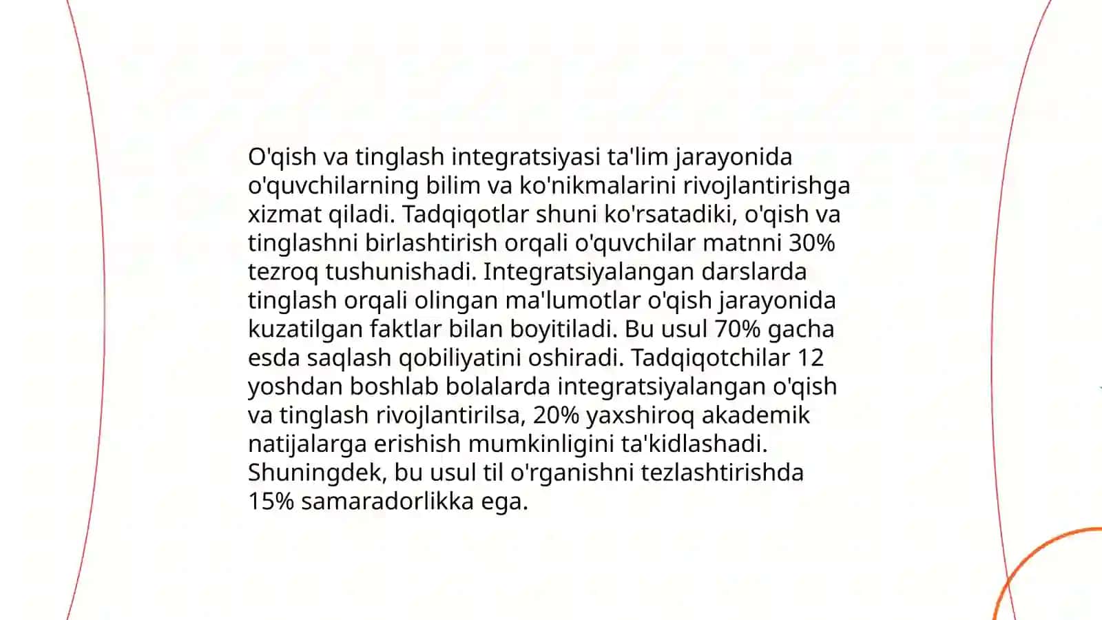 Tinglab tushinish konikmasini rivojlantirishga qaratilgan topshiriqlar 4