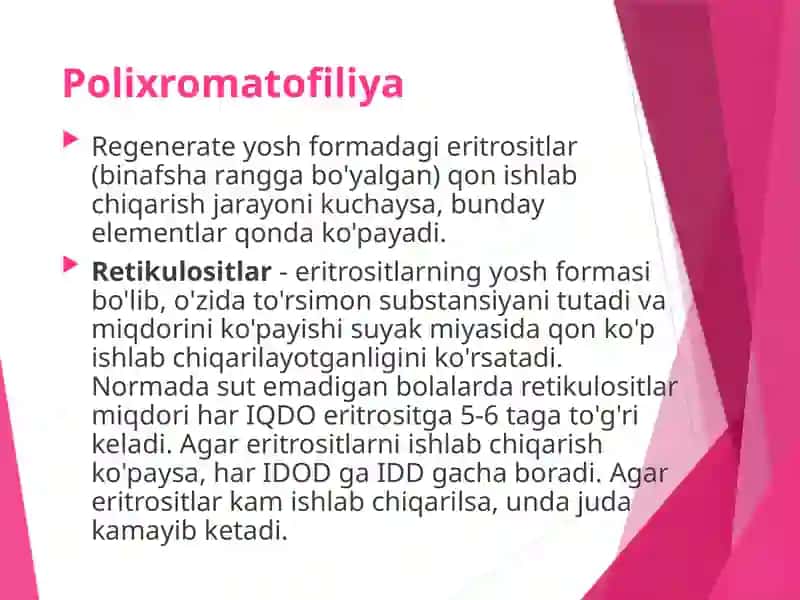 Qonhujayralarining fiziologik vareparativ regeneratsiyasi mexanizmlari 4