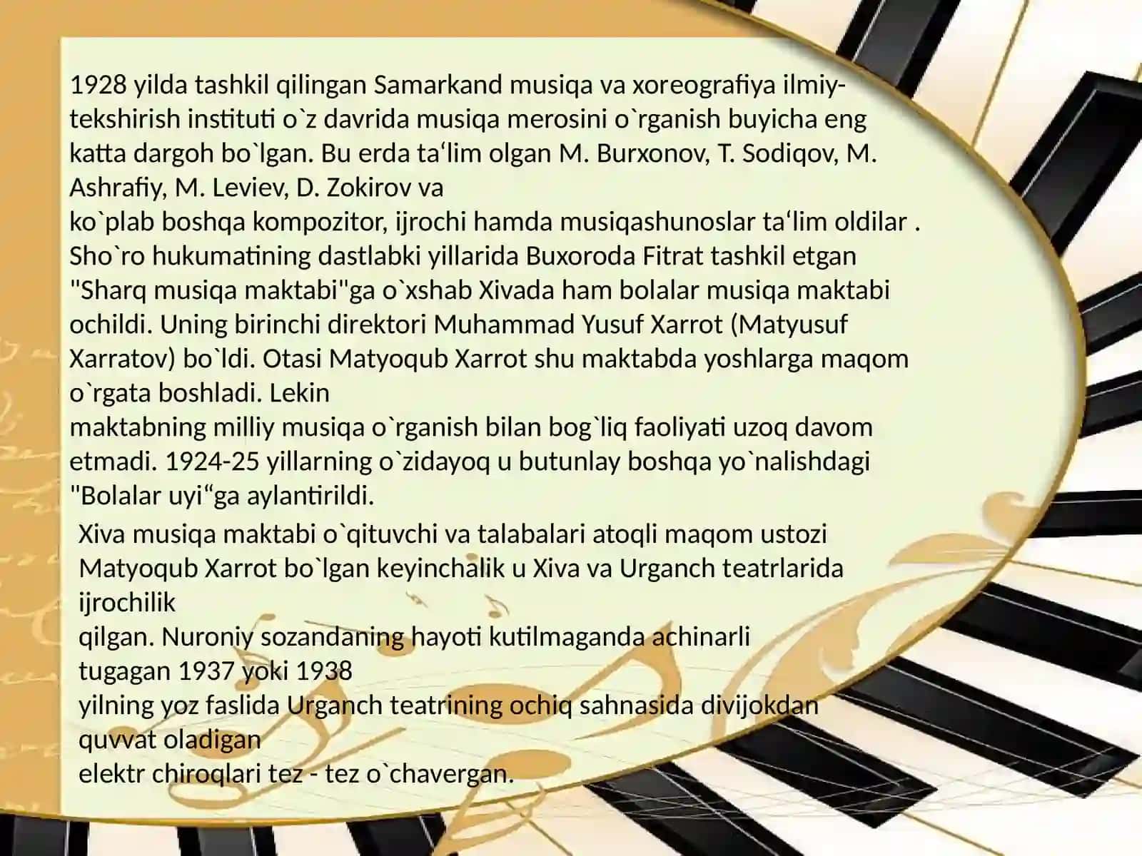 19 ASR O’ZBEK MUSIQA SAN’ATI 4