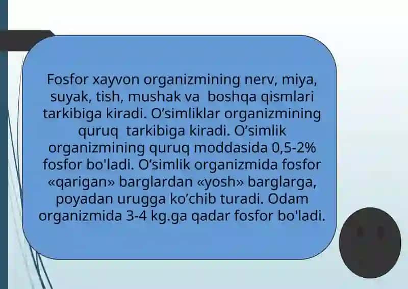 FOSFOR VA UNING BIRIKMALARI 4
