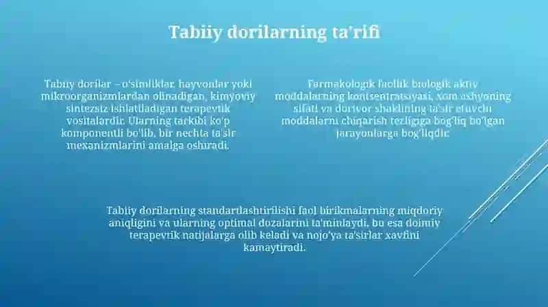 Tabbiy va sintetik narkotik vositalar foydasi va zarari 4