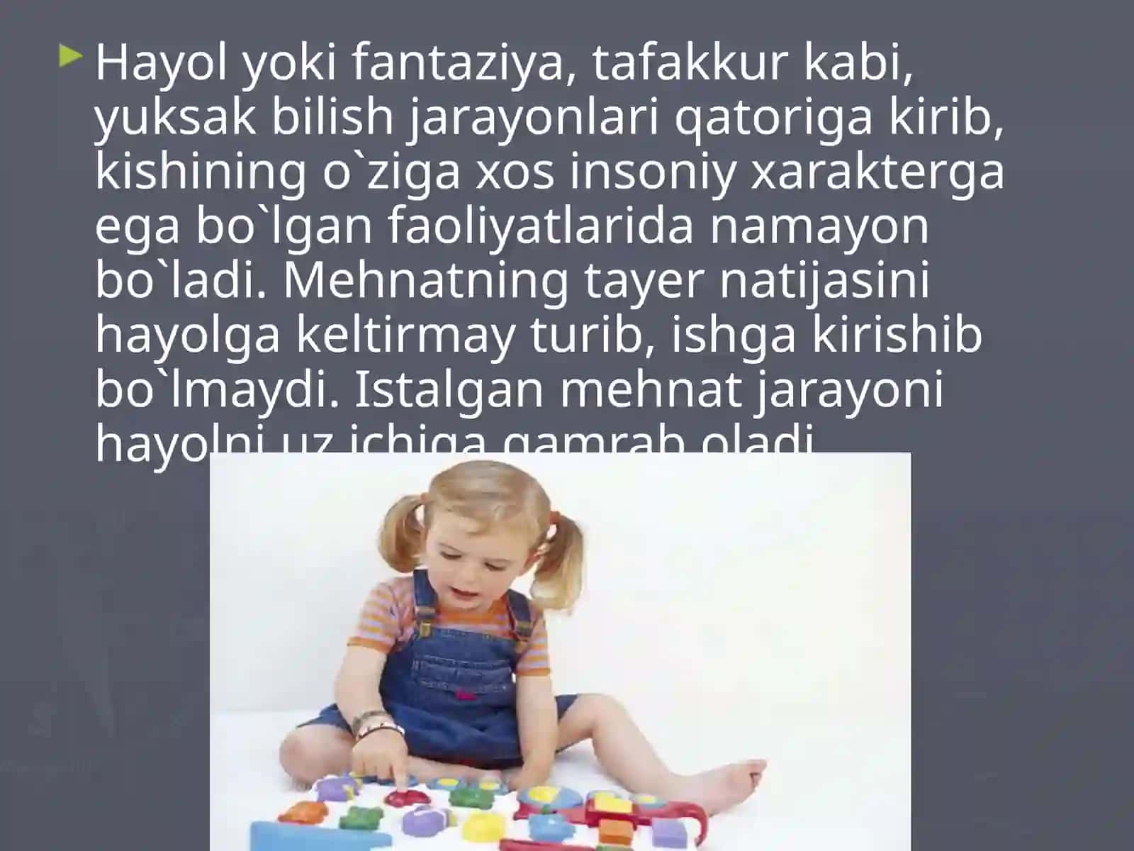 Xayol haqida tushuncha 4