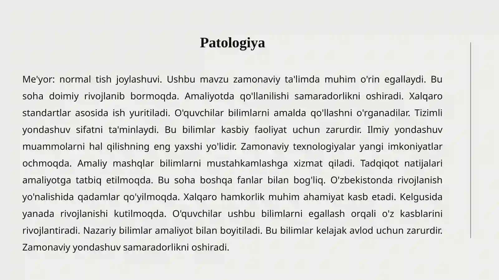 ME'YOR VA PATOLOGIYA 4