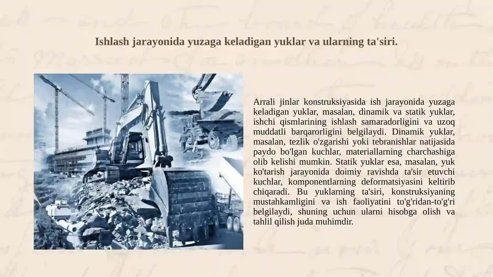 Arrali jinlar konstruksiyasi asosiy ishchi qismlari ishlash jarayoni 4