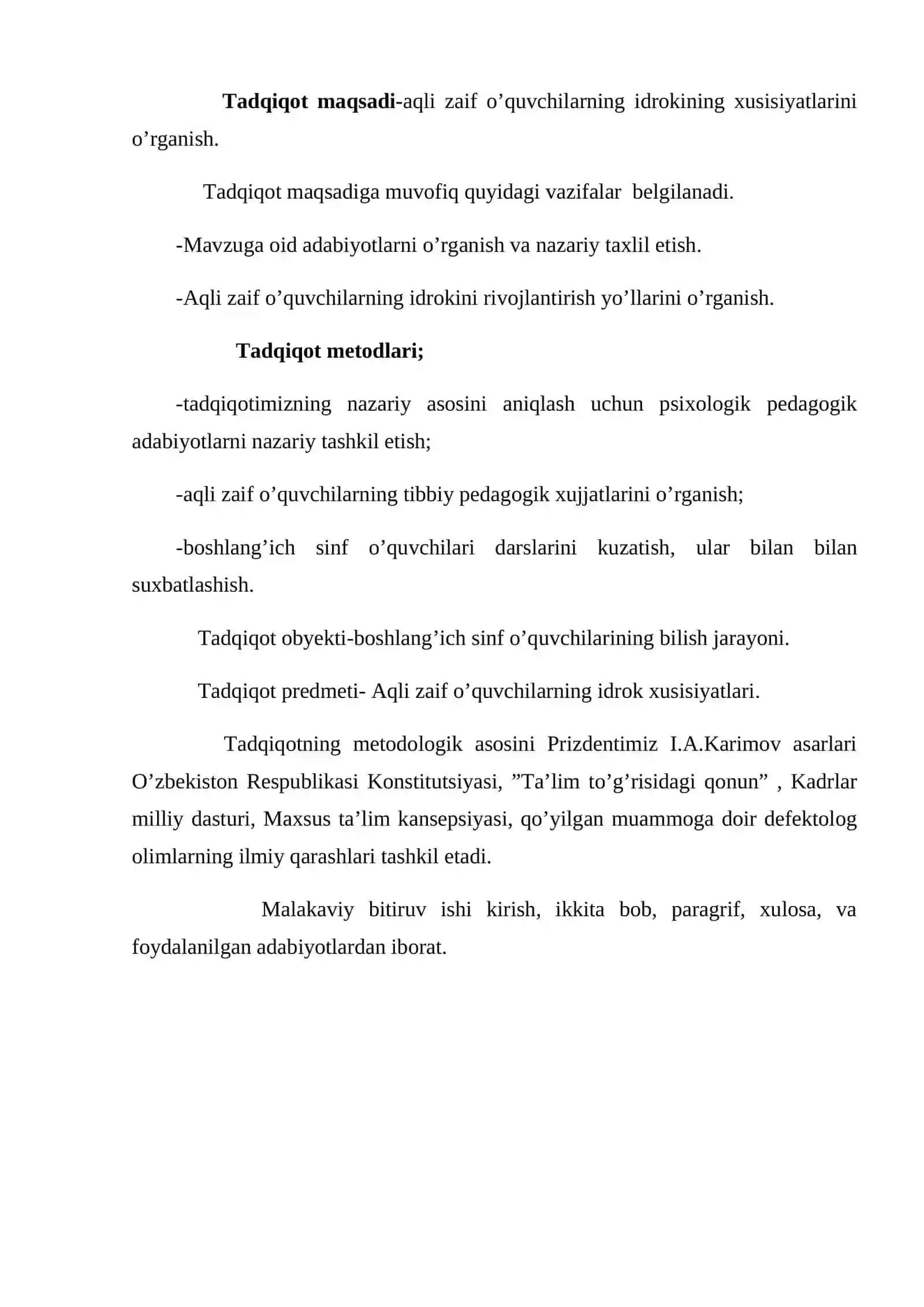 Aqli zaif bolalar idrokining rivojlantirish metodlari 4