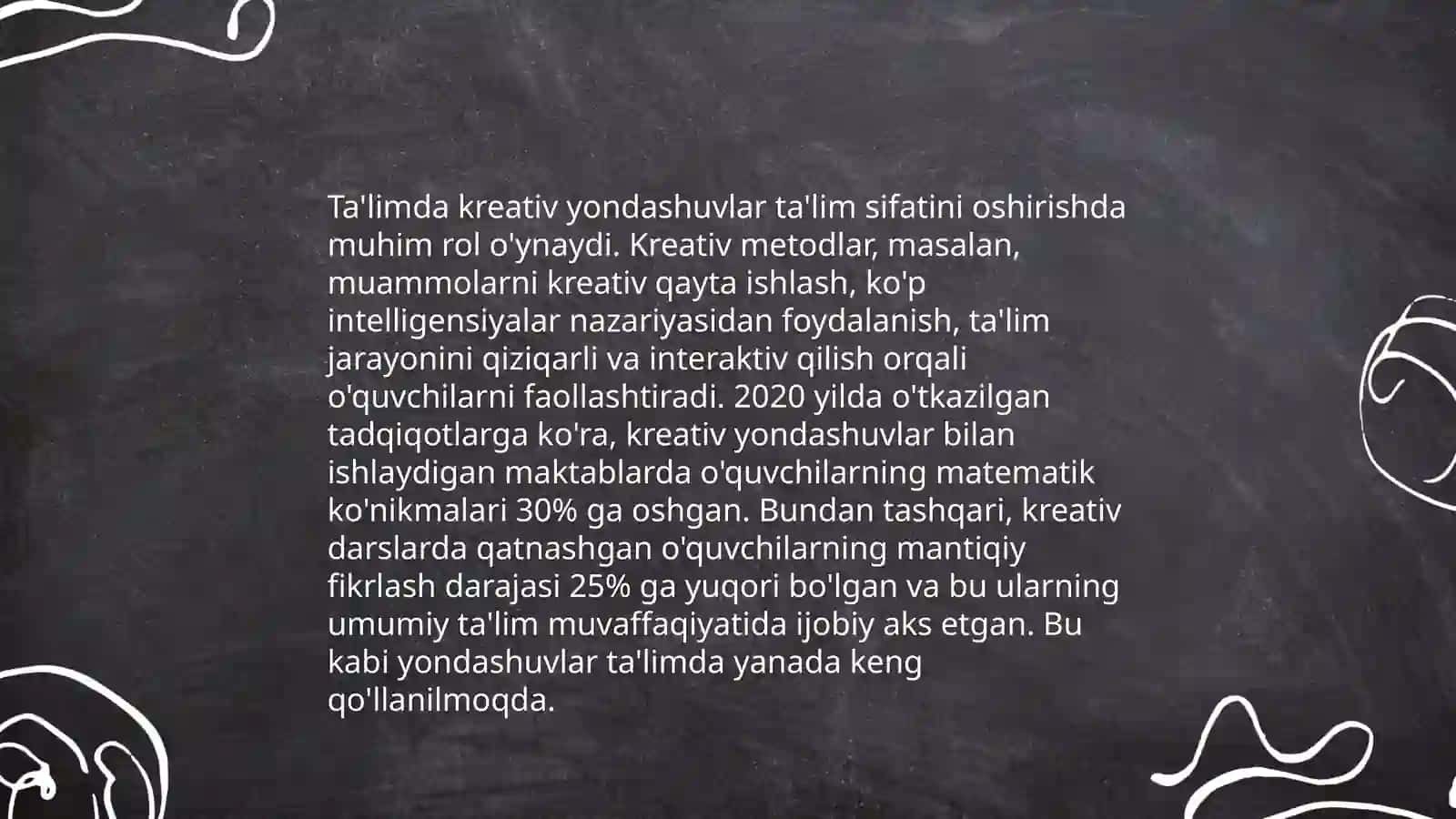 Pedagogning kreativ sifatlari 4