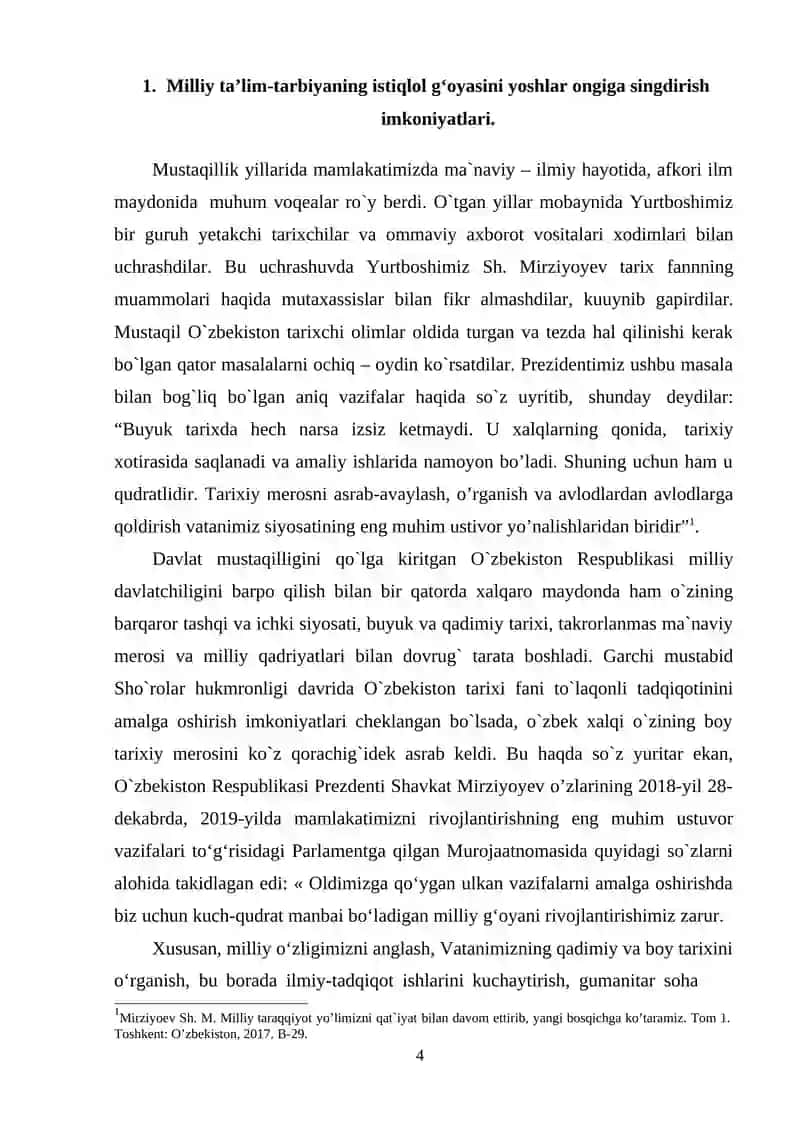 "Milliy istiqlol g‘oyasini shakllantirishda oila va maktabgacha ta’lim hamkorligi" 4