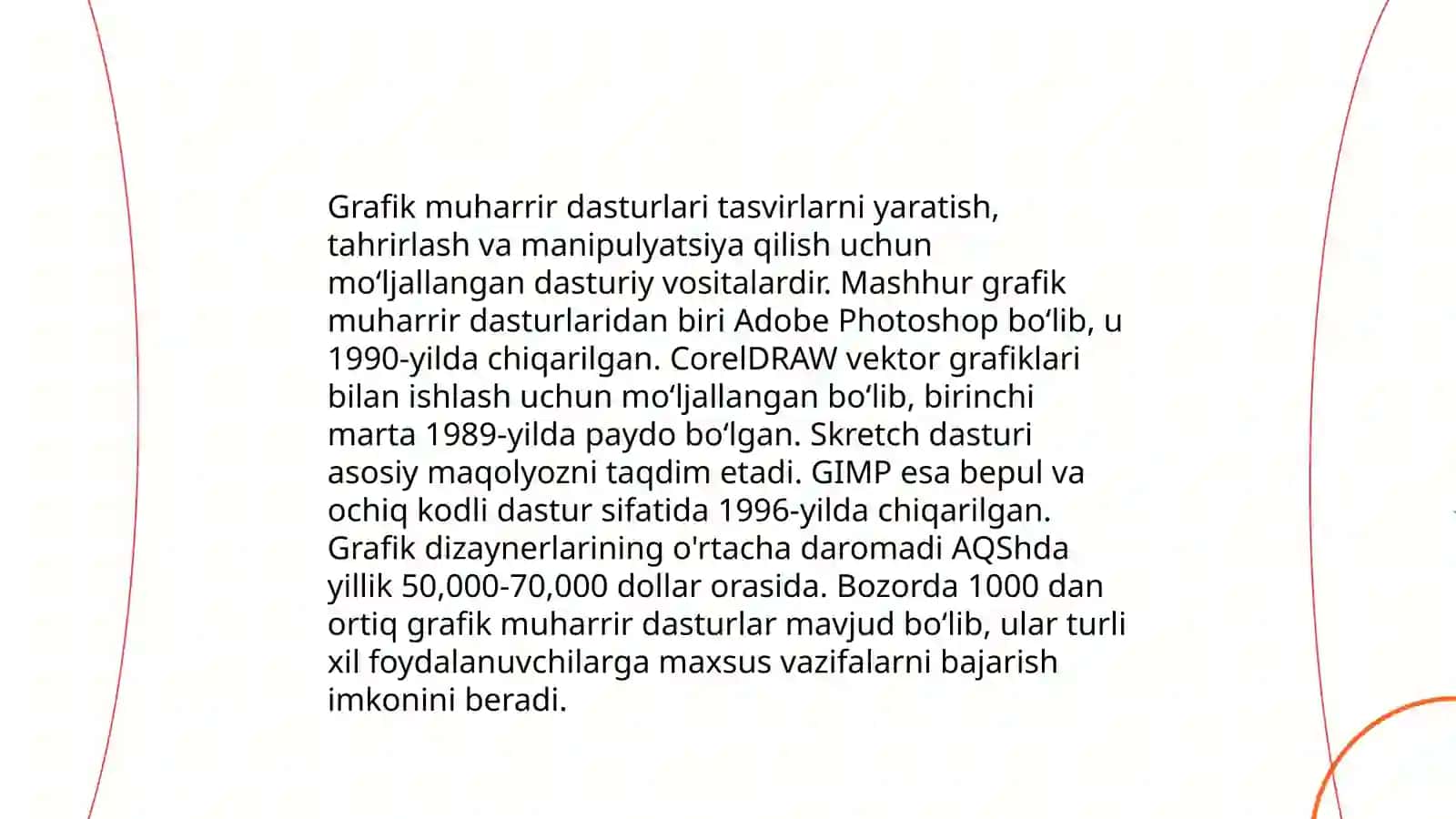 Grafik muharrir va uning vazifasi 4