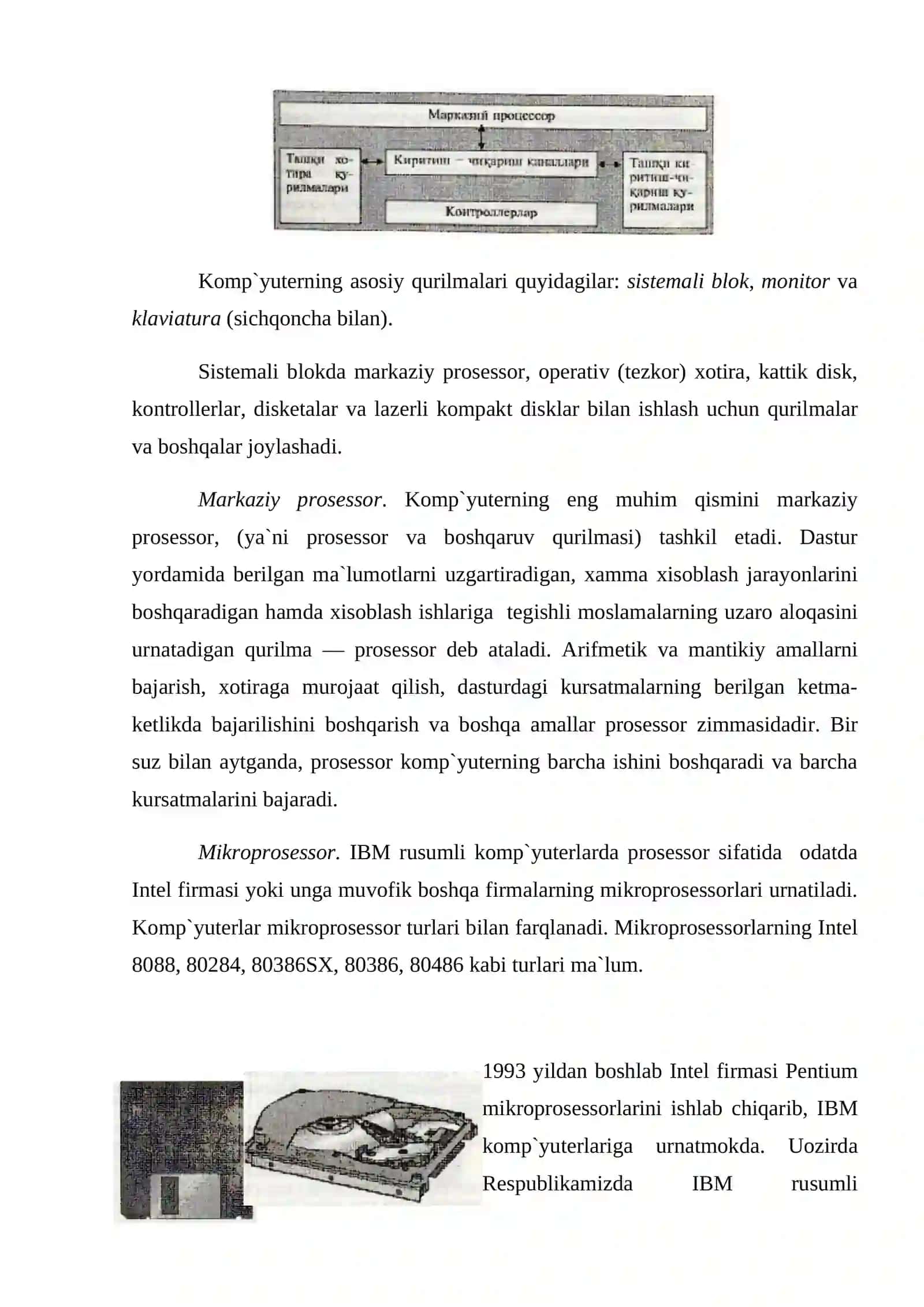 KOMPYUTERLAR ARXITEKTURASI 4