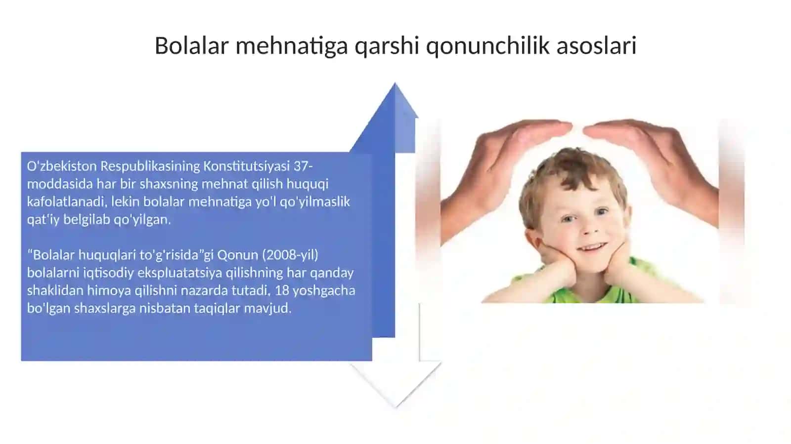Bolaning mexnat qilish huquqlari kafolatlari 4