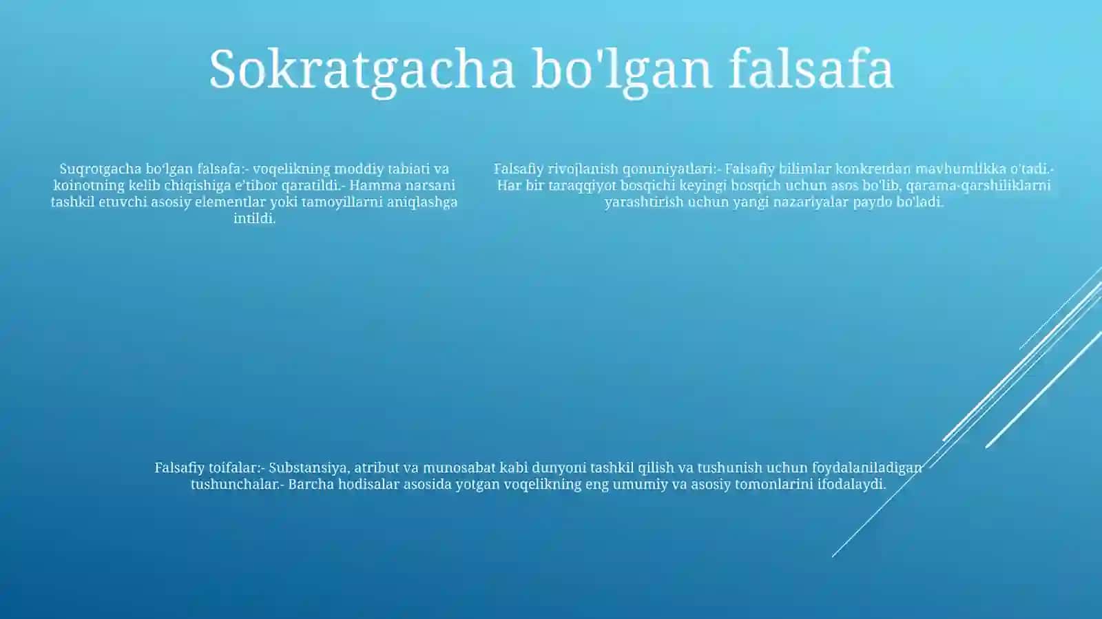 Falsafada Rivojlanishning Umumiy Qonunlari Va Kategoriyalari 4