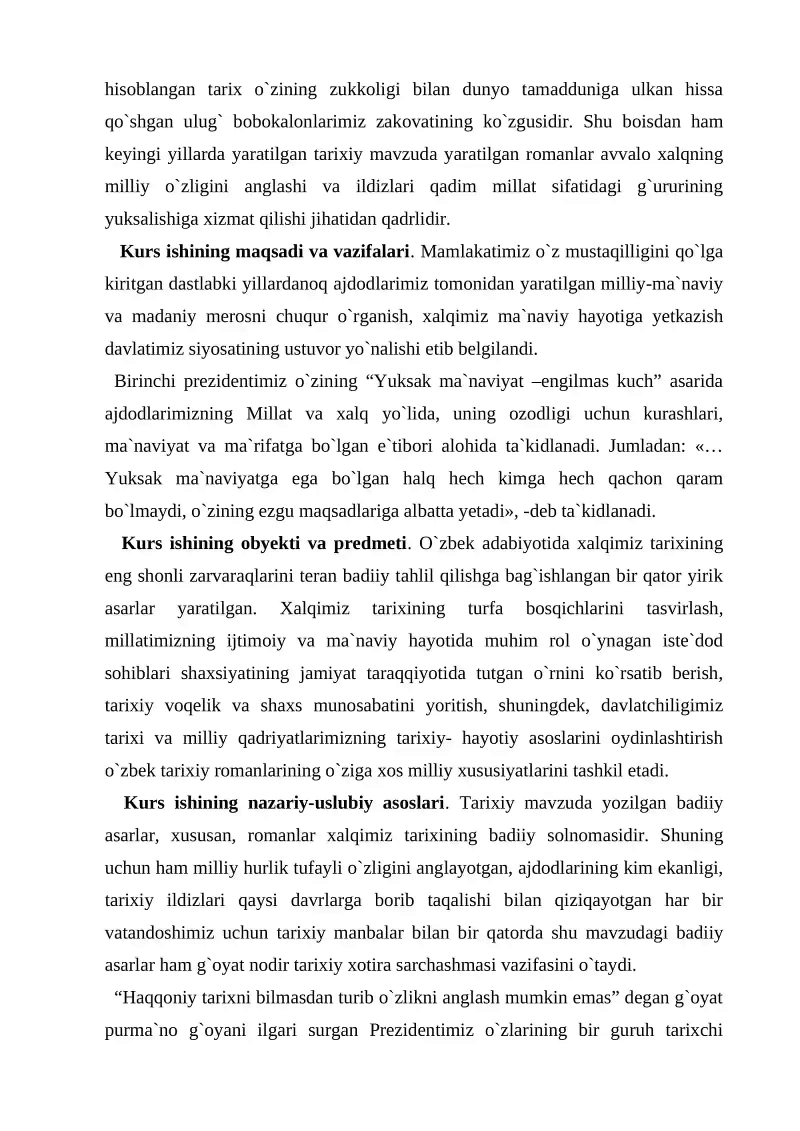 “ O‘tmishdan ertaklar “ qissasida davr va shaxs talqini 4