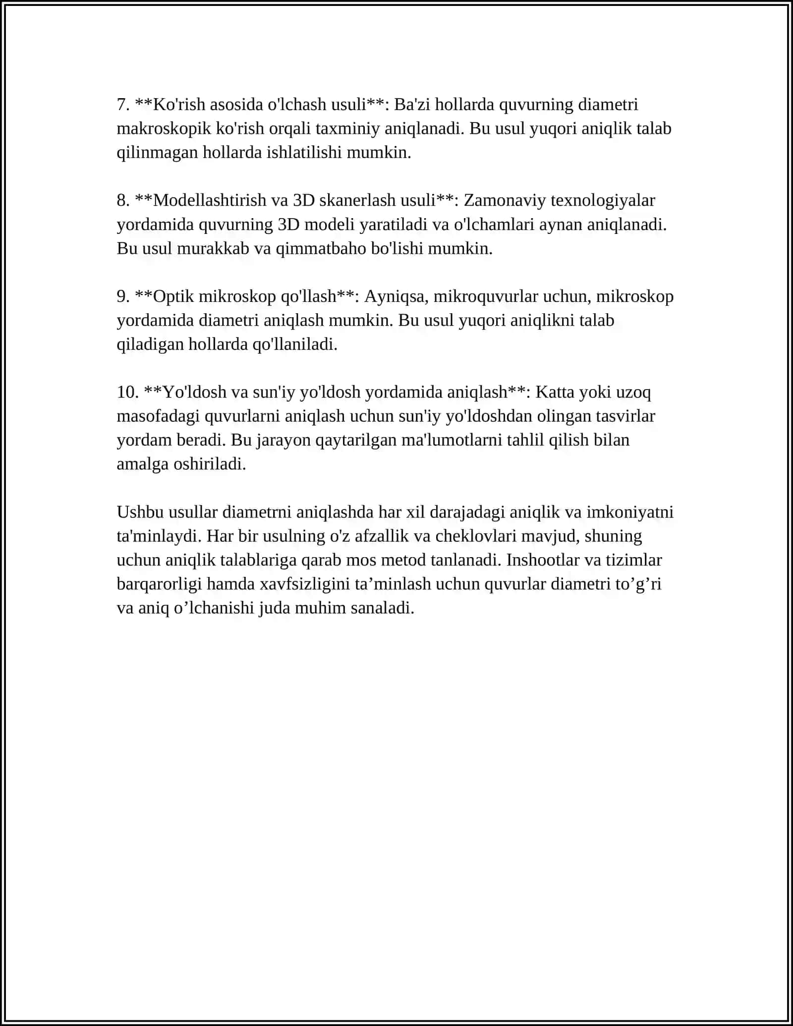 AMUDARYO NEFT KONIDA NEFT HAYDASH UCHUN ODDIY QUVUR OʻTKAZGICHLARINI HISOBLASH 4