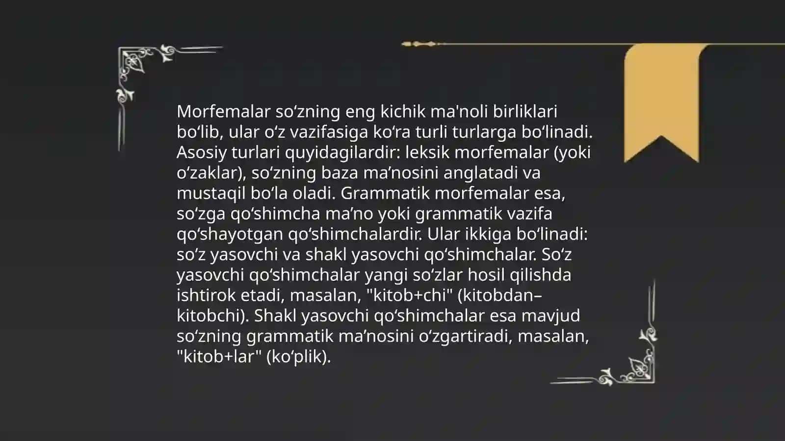 So'zning shakl va ma'no munosabatiga ko'ra turlari yuzasidan mashqlar bajarish 4