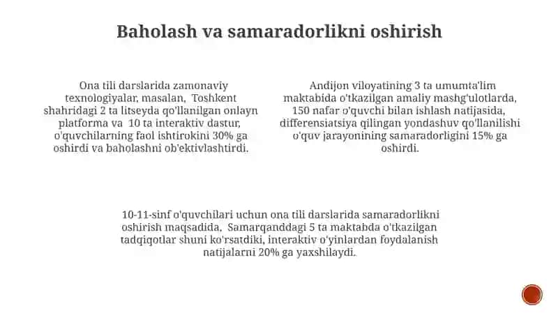 10-11-sinflar uchun ona tili darsliklarining o'ziga xos xususiyatlari 4