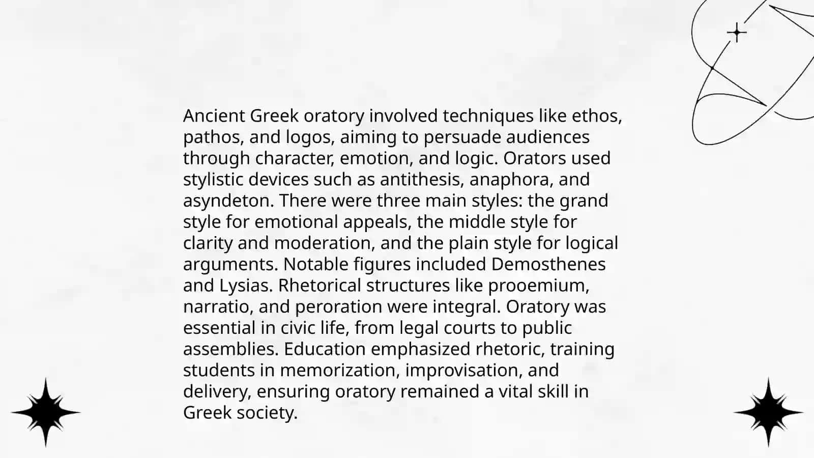 Ancient Greek Oratory 4