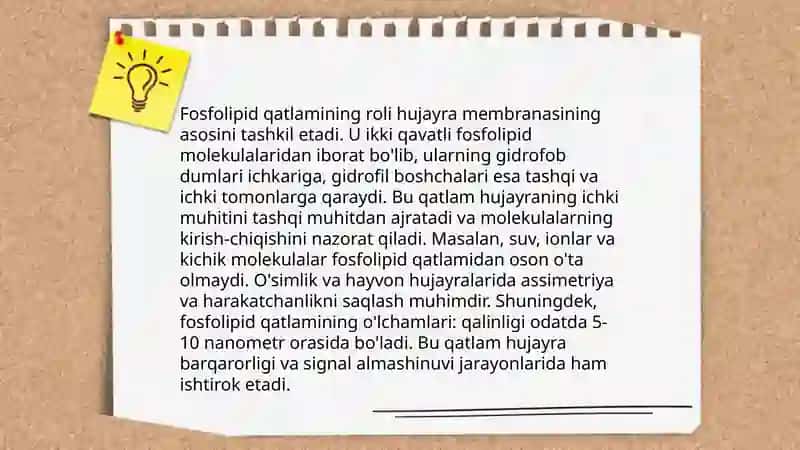 Hujayra membranasi va transporti 4