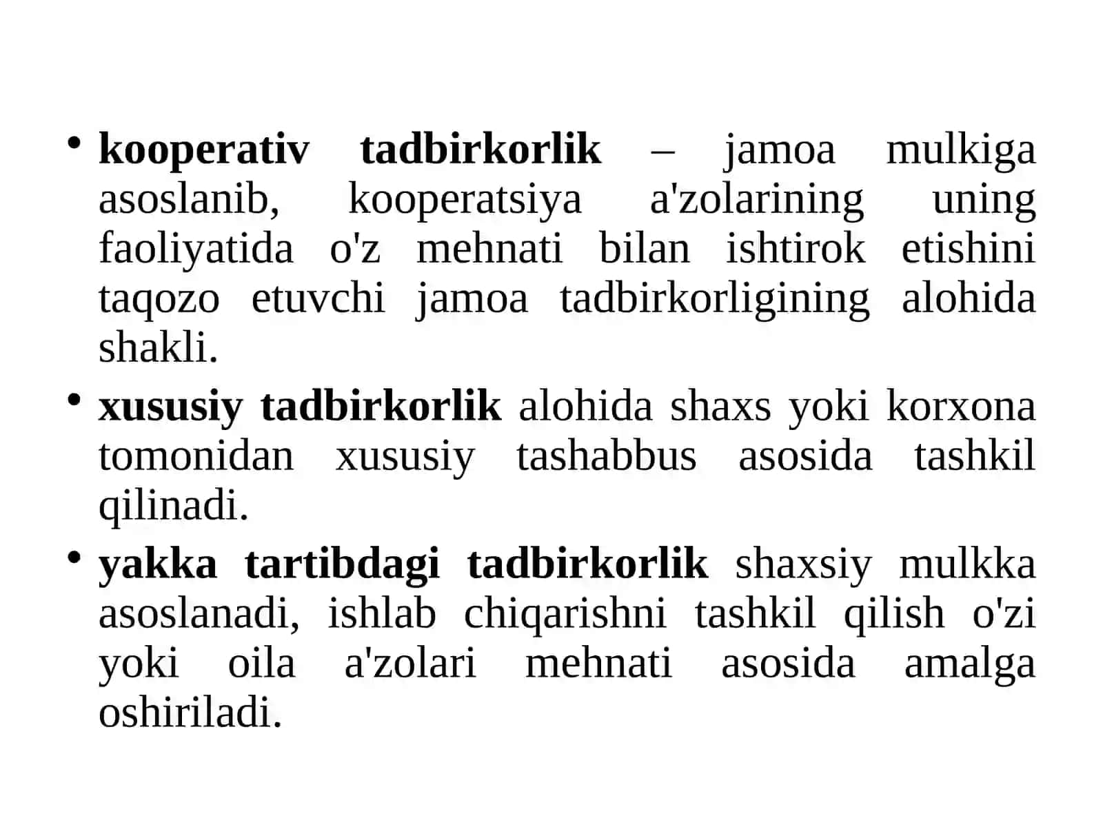 TADBIRKORLIK FAOLIYATI.tadbirkorlikkapitalivauningaylanishi 4