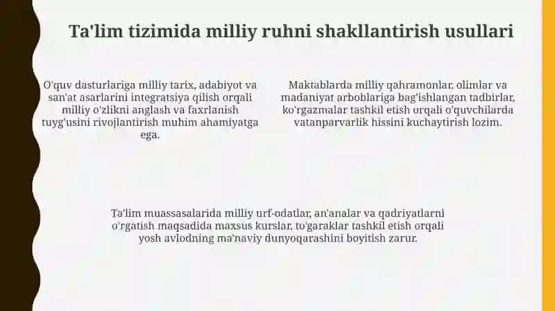 Milliy ruhni shakllantirish: Ma'naviy-axloqiy asoslar va ta'lim usullari 4