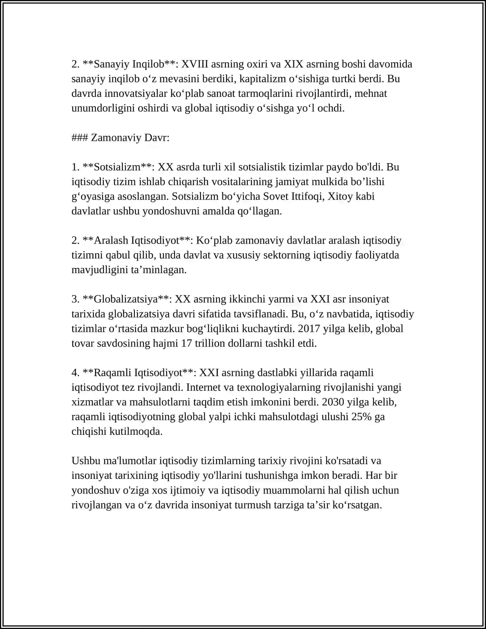 IQTISOD TARIXI 4