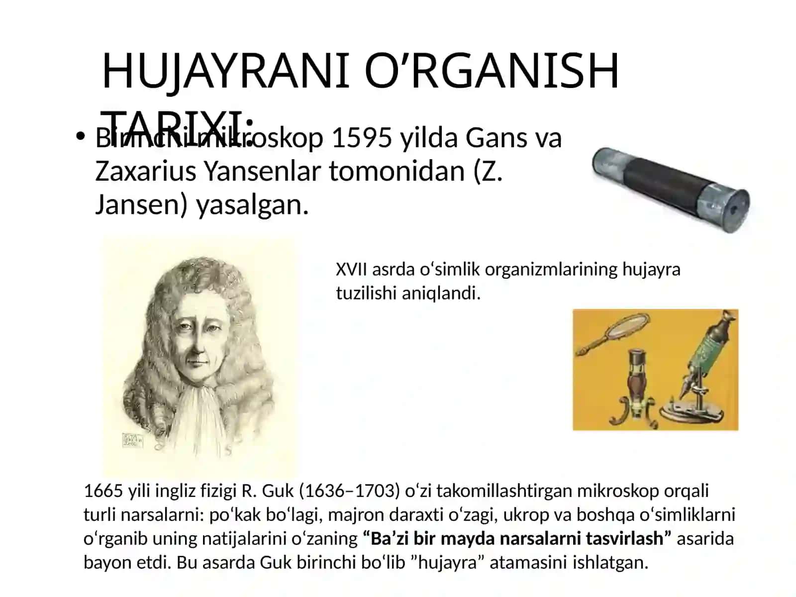 6-sinf Botanika dars ishlanma. O'simlik hujayrasining tuzilishi 4