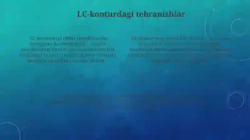 Elektromagnit tebranishlar 4