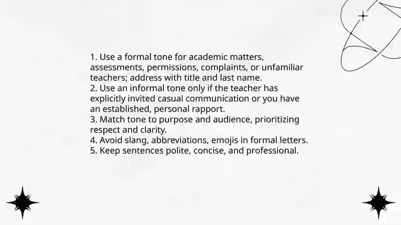How to write a letter to a teacher 4