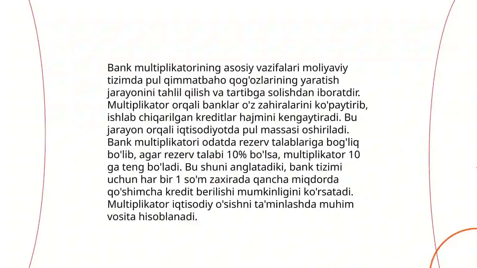 Bank multiplikatori 4