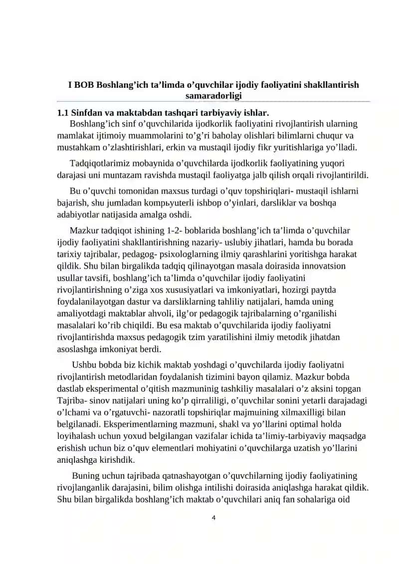 Sinfdan Tashqari Tarbiyaviy Ishlarning Mazmuni, Shakli va Metodlari 4