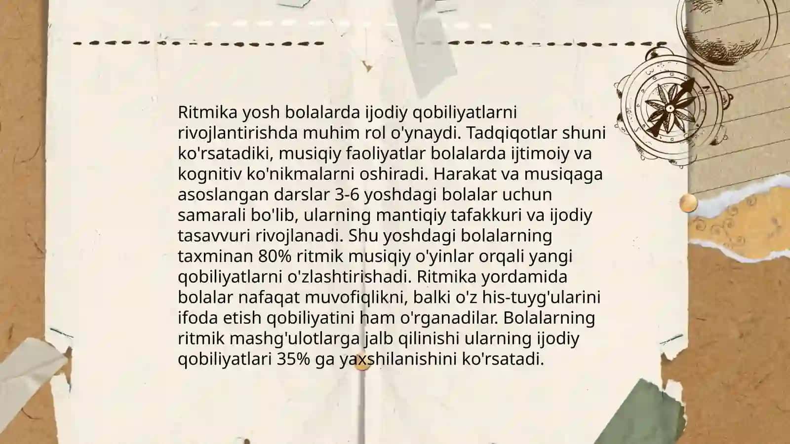 Musiqali ritmika axloqiy tarbiya 4