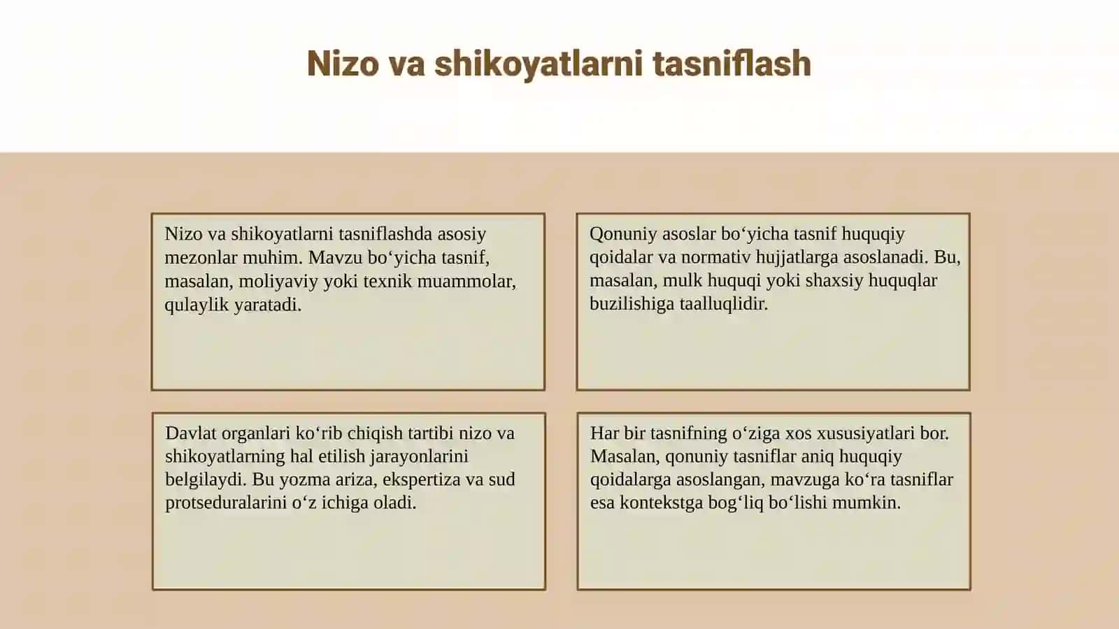 Davlat haridlari sohasida nizo va shikoyatlarni korb chiqish 4