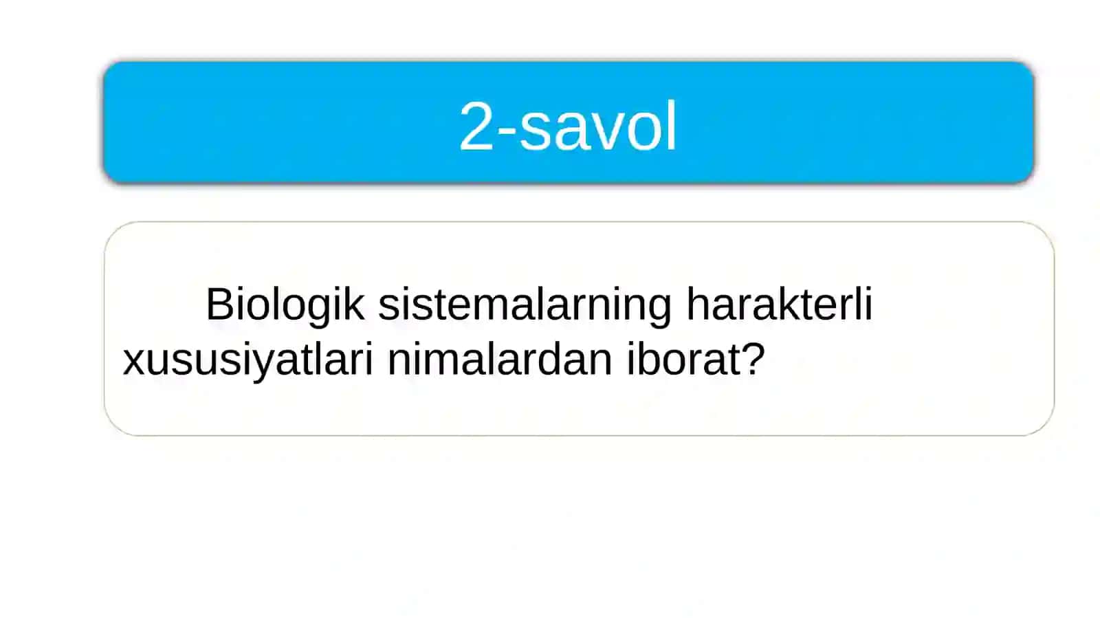 Ekologiya fani va uning vazifalari. O‘rganish usullari 4