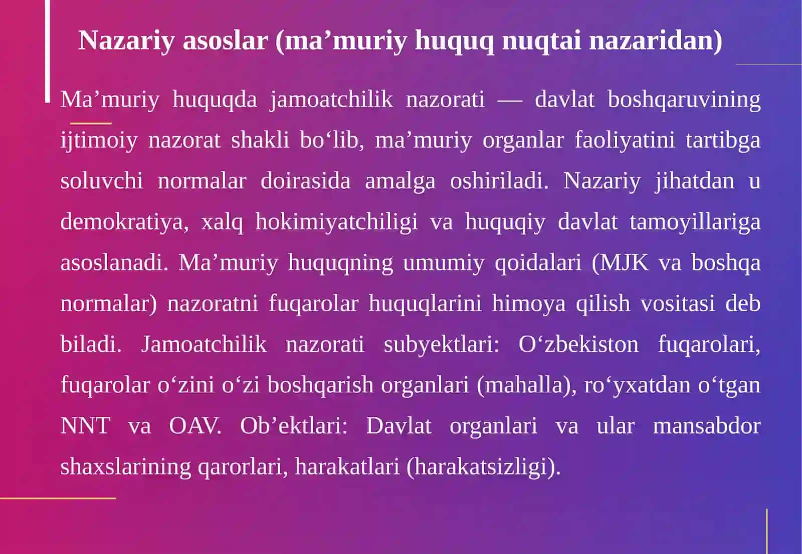Davlat institutlari ustidan jamoatchilik nazorati nazariy-huquqiy yondashuv 26 4