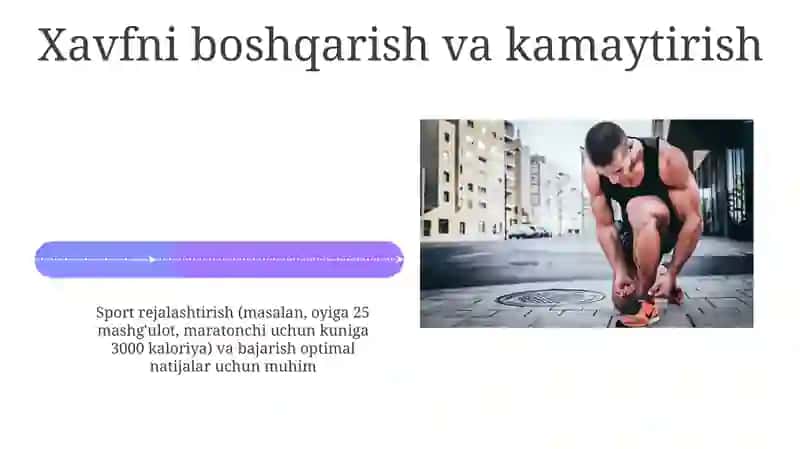 Sport sardorining vazifa va rejalari uning ahamiyati 4