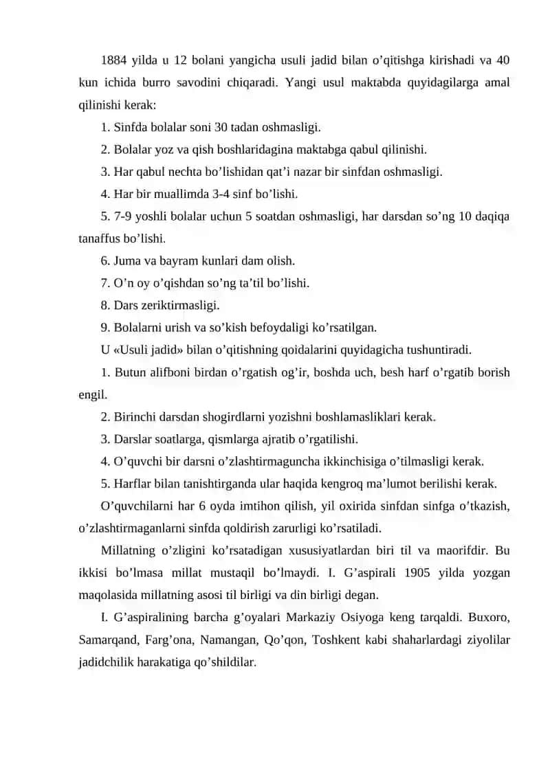 Jadid- ma’rifatparvarlаrining pedagogik g’oyalari 4