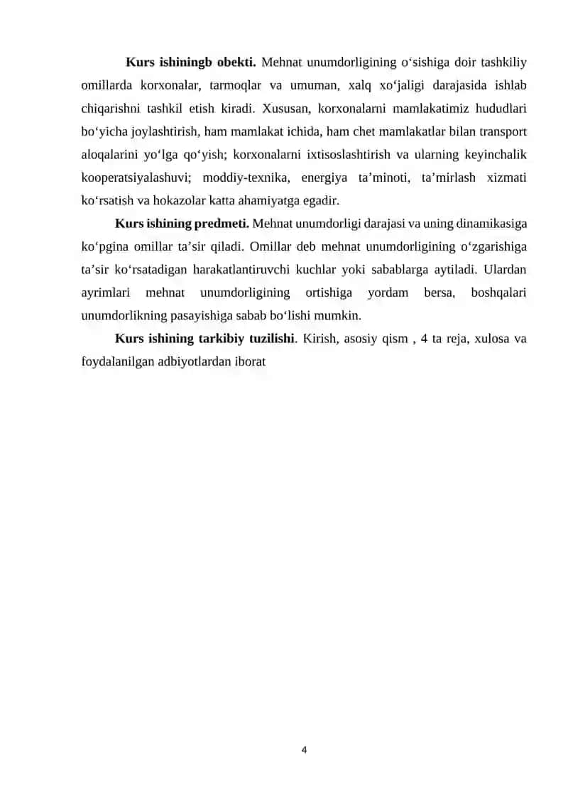 Globallashuv mehnat unumdorligining ortishi va jaxon miqyosida innovatsiyani tuxtovsiz qo`llash imkoniyatini yaratishdagi o`rni 4