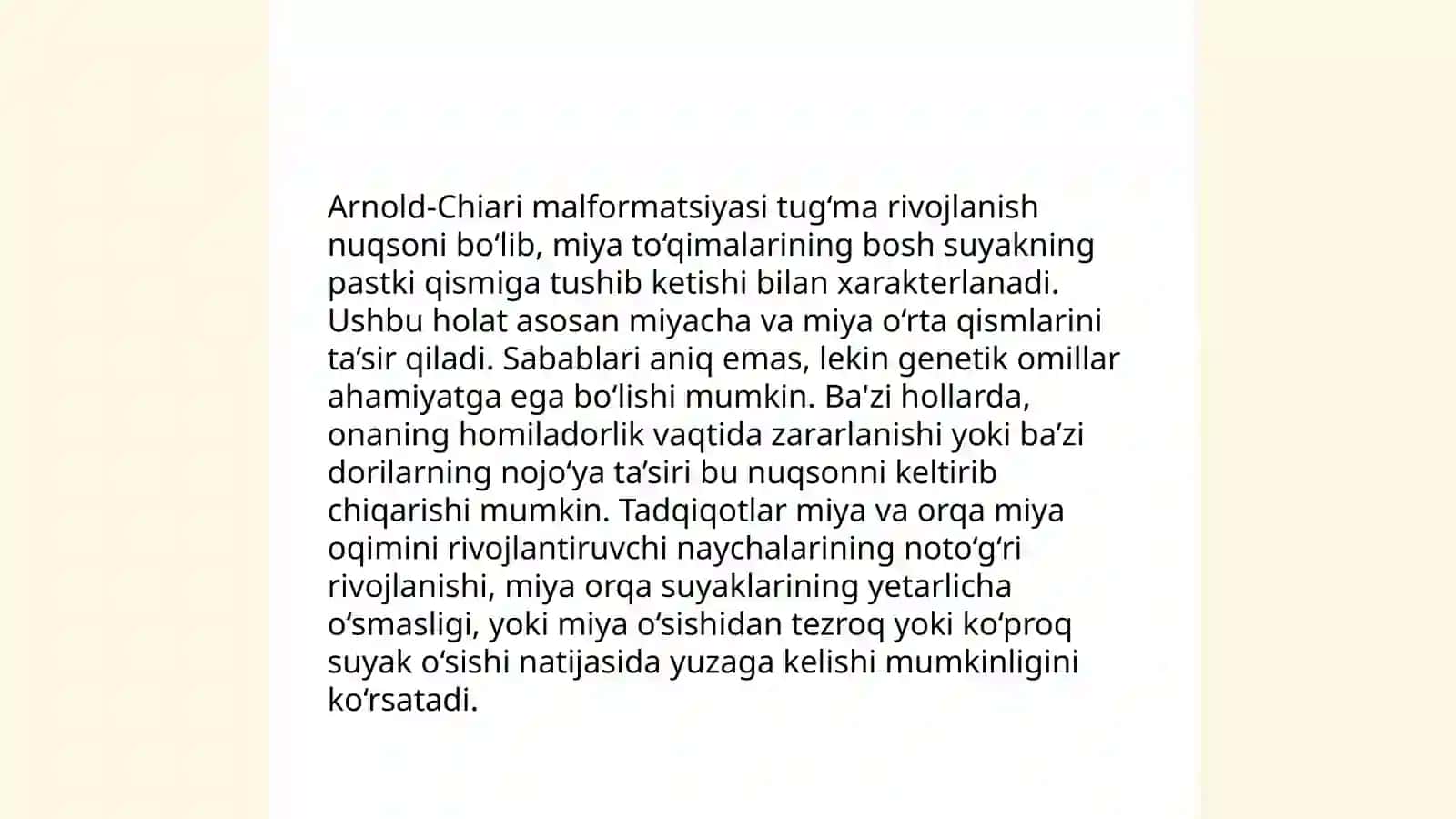 Arnold Kiari anamoliyasi 4