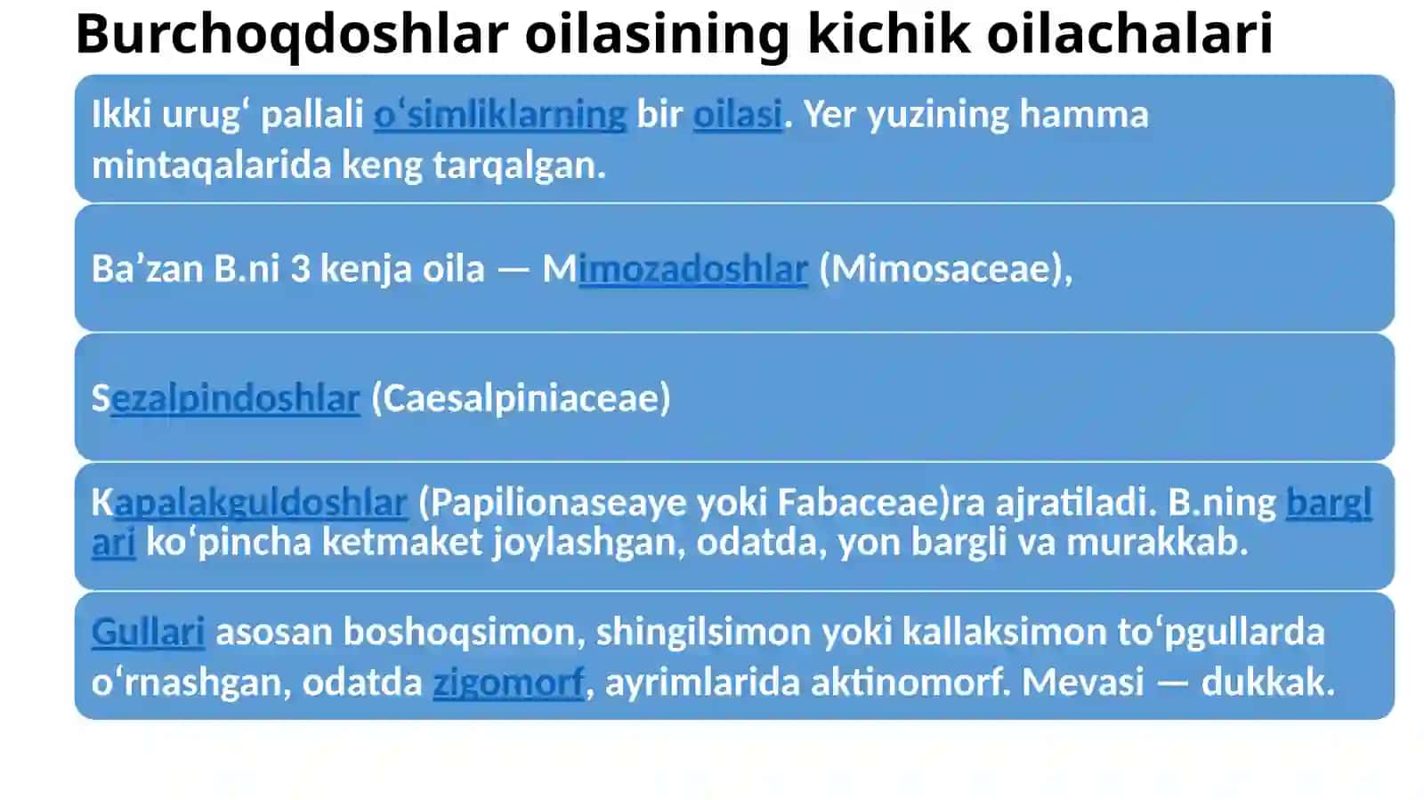 Burchoqdoshlar Oilasi 4
