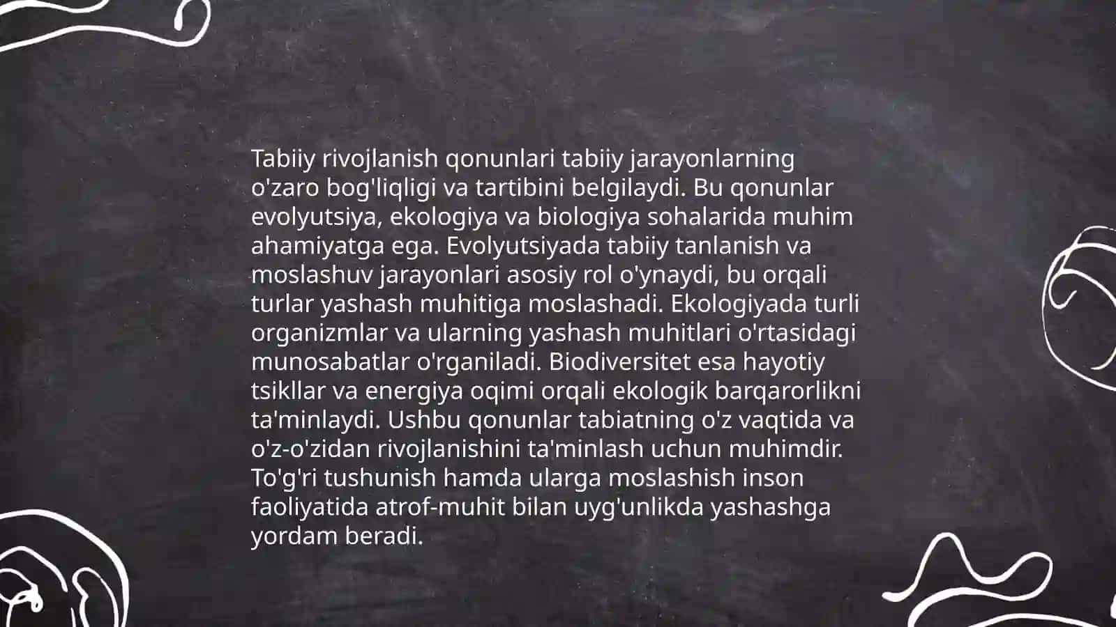 Rivojlanishning umumiy qonun va kategoriyalari 4