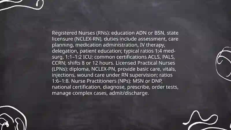 Physicians (attendings and residents) 4