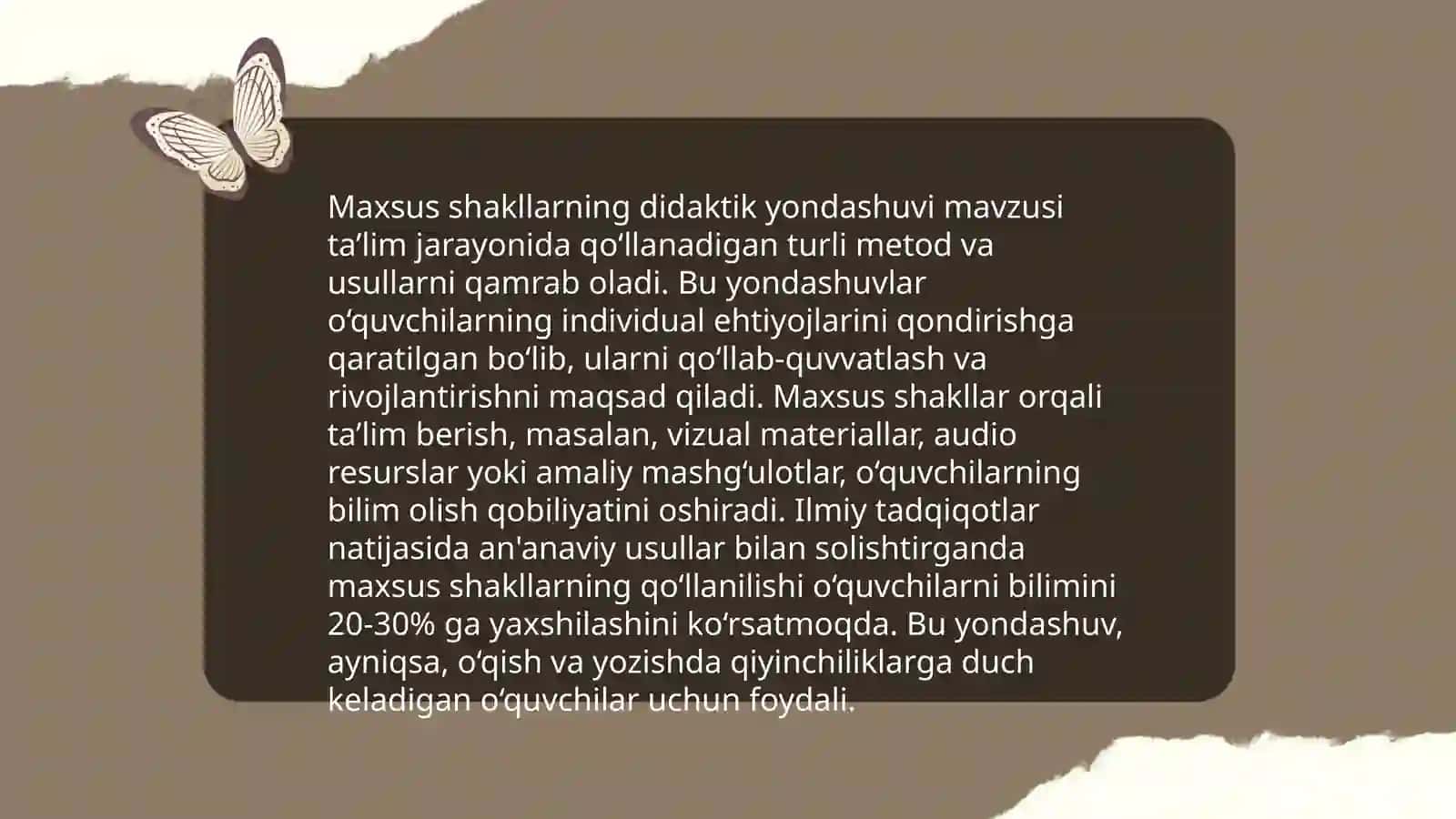 Maxsus shakllar toʻplamidan foydalanib narsalarni hosil qilishgs oʻrgatish metodikasi 4